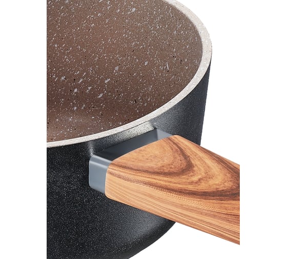 Сковорода Regent inox Linea LEGNO индукция 26x5.5 см 93-AL-LE-1-26