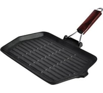 Сковорода-гриль Regent inox Linea FERRO 36x22x1 см 93-FE-6-36