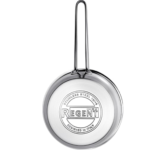 Сковорода Regent inox НЖС 14см с крышкой BIMBO vitro (индукция) 93-BIMv-12