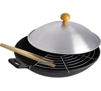 Сковорода-вок Regent inox Linea FERRO 37x9.5 см 93-FE-7-37