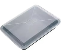 Глубокий лист для выпечки Tescoma DELICIA с пластмассовой крышкой, 36x25 см 623042