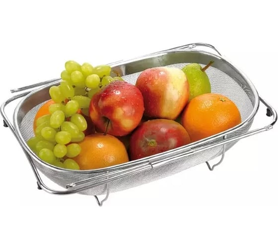 Регулируемая корзинка для процеживания Tescoma GrandCHEF 34x24 cм 428550 1