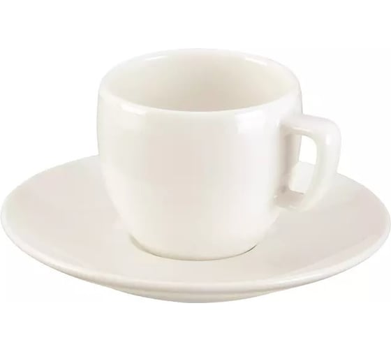 Чашка для эспрессо Tescoma CREMA с блюдцем, 80 мл, 1 шт 387120