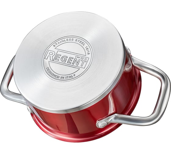 Кастрюля Regent inox 3.1л/20см с крышкой Linea STENDAL индукция 93-SD-04