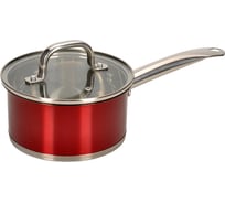 Ковш Regent inox 1.6л/16см с крышкой Linea STENDAL индукция 93-SD-01