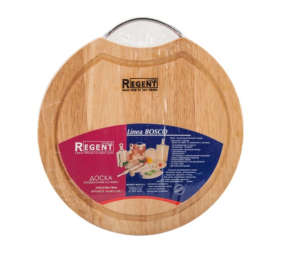Разделочная доска Regent inox Linea BOSCO 24x1.5 см 93-BO-2-08.1