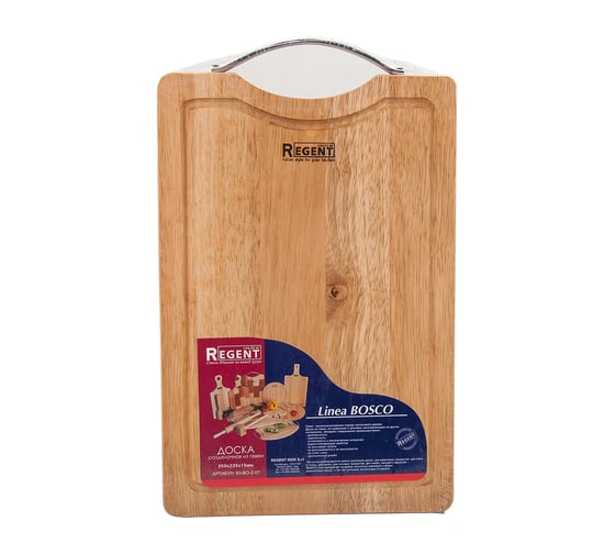 Разделочная доска Regent inox Linea BOSCO 35x23.5x1.5 см 93-BO-2-07