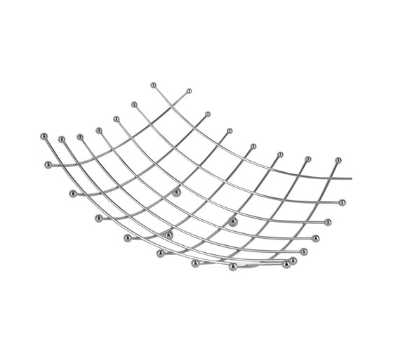 Фруктовница Regent inox Linea TRINA 35x35x11 см 93-TR-01-15