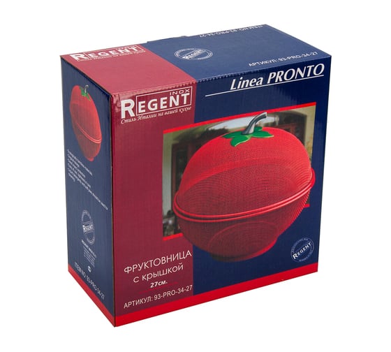 Фруктовница Regent inox Linea PRONTO 93-PRO-34-27