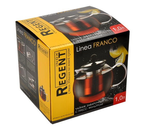 Чайник Regent inox Linea FRANCO 1 л 93-FR-TEA-03-1000