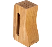 Универсальная подставка для ножей Regent inox Linea BLOCK 21x11.5x7.5 см 93-KN-WB-17