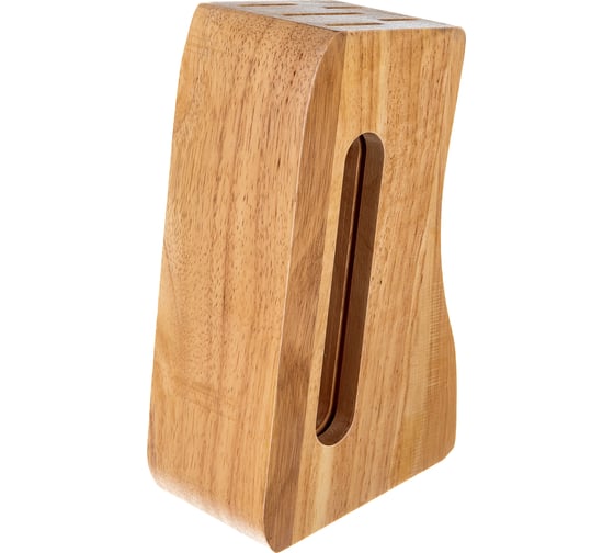 Универсальная подставка для ножей Regent inox Linea BLOCK 21x11.5x7.5 см 93-KN-WB-17