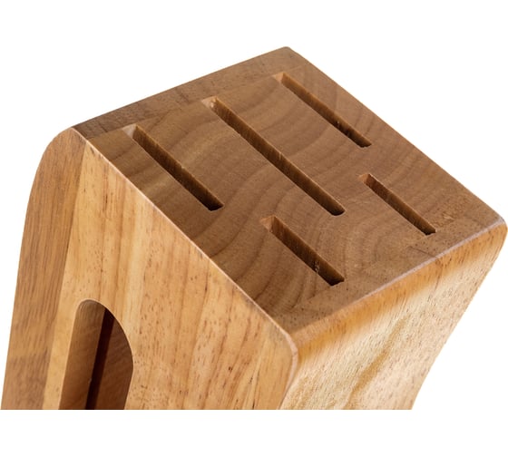 Универсальная подставка для ножей Regent inox Linea BLOCK 21x11.5x7.5 см 93-KN-WB-17