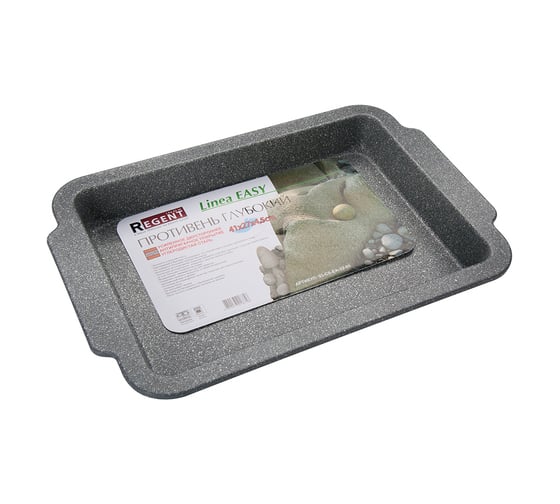 Противень Regent inox Linea EASY гранит 41x27x4.5 см 93-CS-EA-22-05