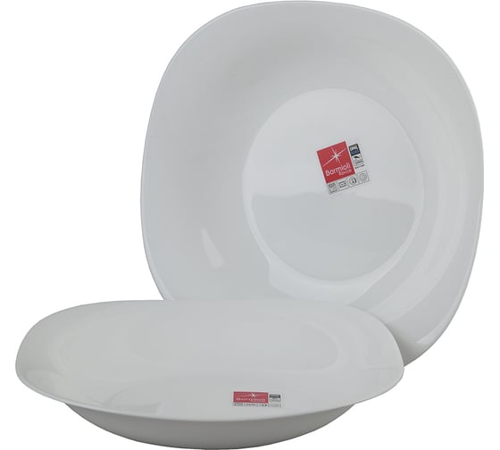 Набор суповых тарелок Bormioli Rocco PARMA 498870 22,5x22,5 см 6 штук Б0052616