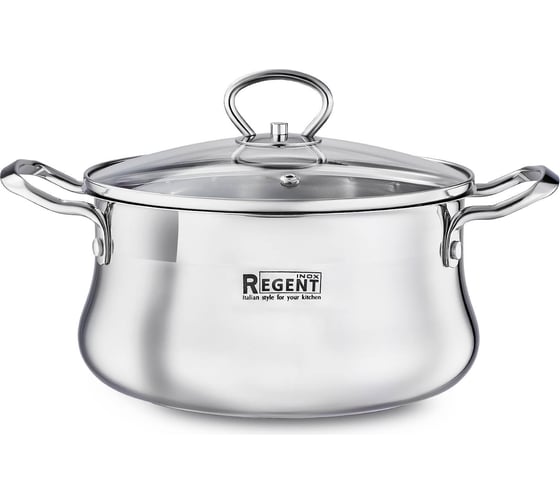 Кастрюля Regent inox Linea BELLA индукция 3.5 л 93-BEv-04
