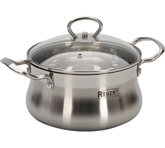 Кастрюля Regent inox Linea BELLA индукция 2.6 л 93-BEv-03 1