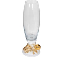 Ваза BOGACHO Лайм Дженоа белого цвета 52112/белый