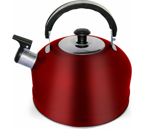 Чайник IRIT из нержавеющей стали, объем 2.5 л красный IRH-418