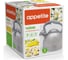 Чайник appetite нержавеющая сталь 2.5 л со свистком ручка под серое дерево soft-touch LKD-4125GBR 3