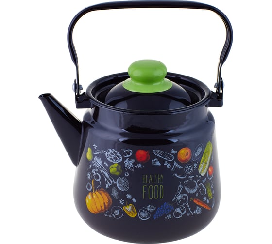 Эмалированный чайник appetite Healthy food 3.5 л 1с26с Healthy