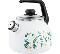 Эмалированный чайник appetite FLORENA 3 л со свистком 4с209я FLORENA