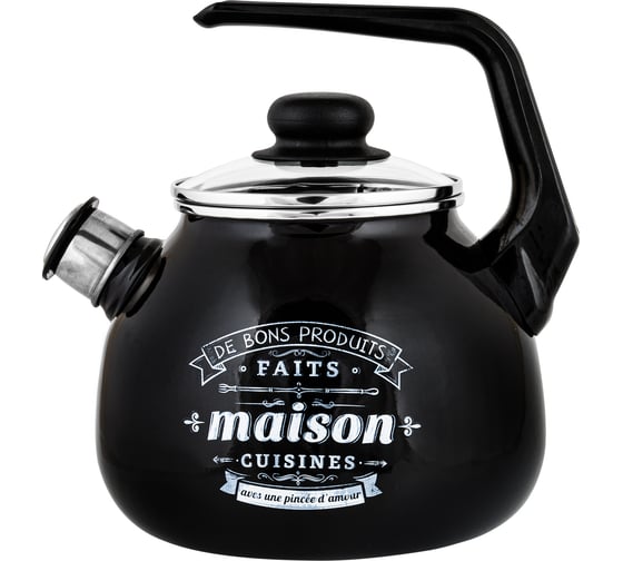 Эмалированный чайник appetite Maison 3 л со свистком 4с209я Maison