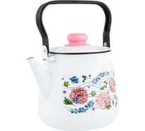 Эмалированный чайник appetite Hortensia 3.5 л 1с26с Hortensia