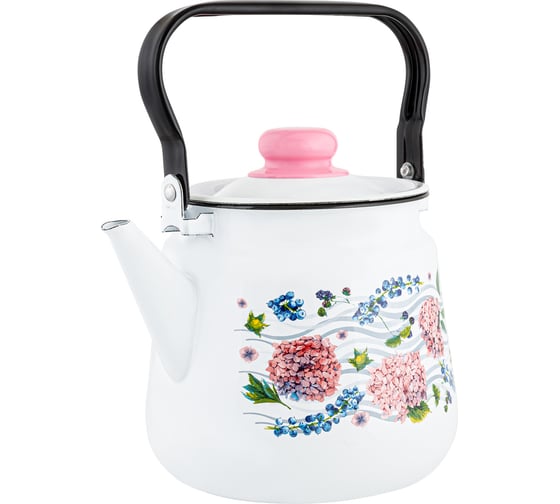 Эмалированный чайник appetite Hortensia 3.5 л 1с26с Hortensia