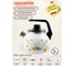 Эмалированный чайник appetite Floral kitchen 3 л со свистком 4с209я Floral 2