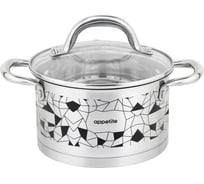 Кастрюля appetite Enigma нержавеющая сталь 4.6 л GS04463
