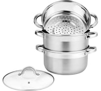 Мантоварка appetite Elisa нержавеющая сталь 5.4 л 2 секции JL03543