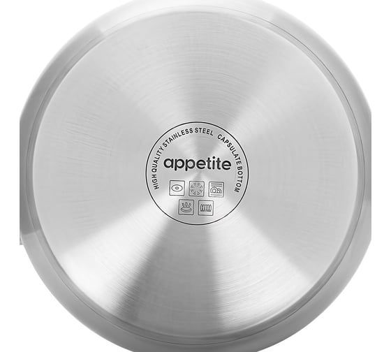 Кастрюля appetite Tessi нержавеющая сталь 4.6 л GS08463