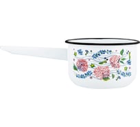 Эмалированный ковш appetite Hortensia 1.5 л без крышки 1с42с Hortensia