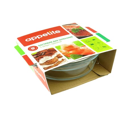 Стеклянная кастрюля appetite 2 л CR3