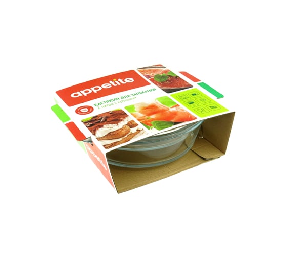 Стеклянная кастрюля appetite 2 л CR3