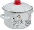 Цилиндрическая эмалированная кастрюля Food Atelier Chickens’stories 4 л 1RD201M Chickens 3