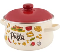 Коническая эмалированная кастрюля appetite Pasta ITALIAN 4 л 1с46я