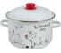 Цилиндрическая эмалированная кастрюля Food Atelier Chickens’stories 5.5 л 1RD221М Chickens 1