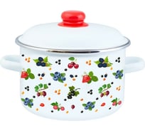 Цилиндрическая эмалированная кастрюля appetite CONFITURE 5.5 л 1RD221М CONFITURE