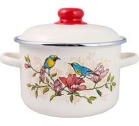 Цилиндрическая эмалированная кастрюля appetite Paradise 4 л 1RD201М Paradise