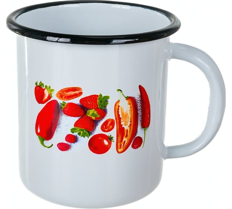 Эмалированная кружка appetite Паприка 1 л 1с3с Паприка