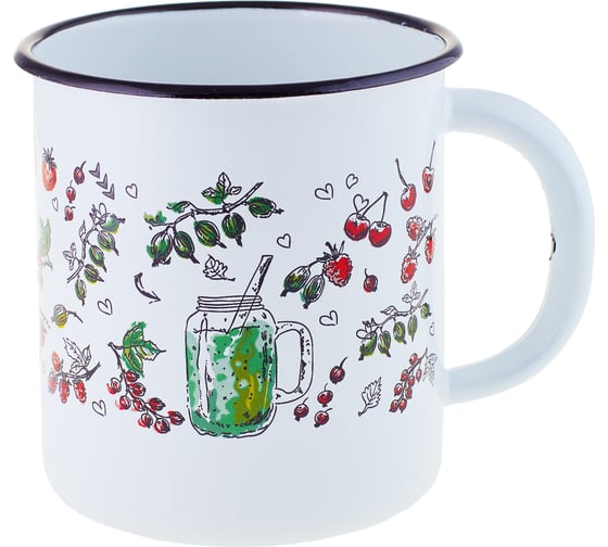 Эмалированная кружка appetite Compote 1 л 1с3с Compote 1