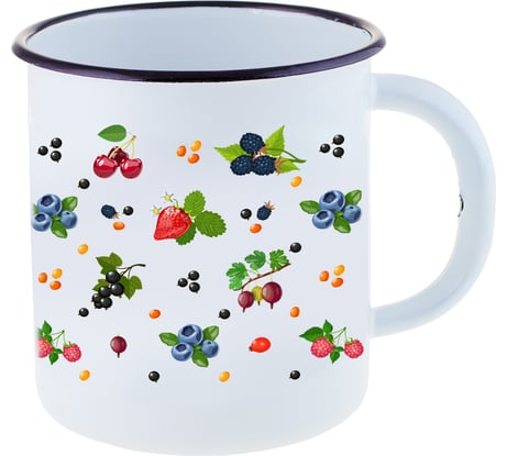 Эмалированная кружка appetite CONFITURE 1 л 1с3с CONFITURE