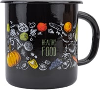 Эмалированная кружка appetite Healthy food 1 л 1с3с Healthy
