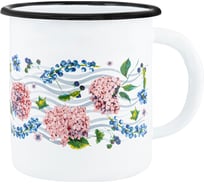 Эмалированная кружка appetite Hortensia 1 л 1с3с Hortensia
