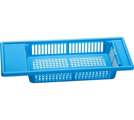 Дуршлаг на раковину COSMOPLAST 50x22x7 см, пластик, цвет ассорти 2137 1
