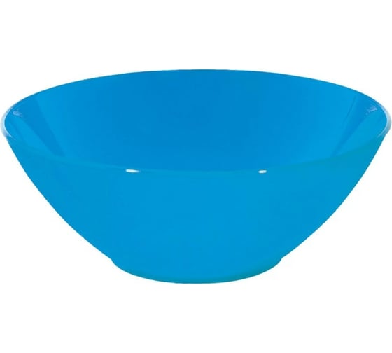 Салатник COSMOPLAST МОРОЗКО, 1.5 л, диаметр 22 см, высота 8 см, пластик, ассорти 2112