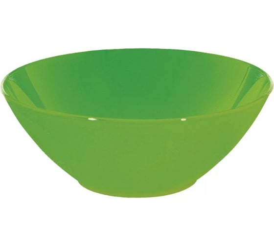 Салатник COSMOPLAST МОРОЗКО, 1.5 л, диаметр 22 см, высота 8 см, пластик, ассорти 2112