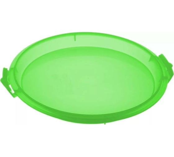 Тортница COSMOPLAST ОАЗИС диаметр 28 см, пластик, цвет ассорти 2127